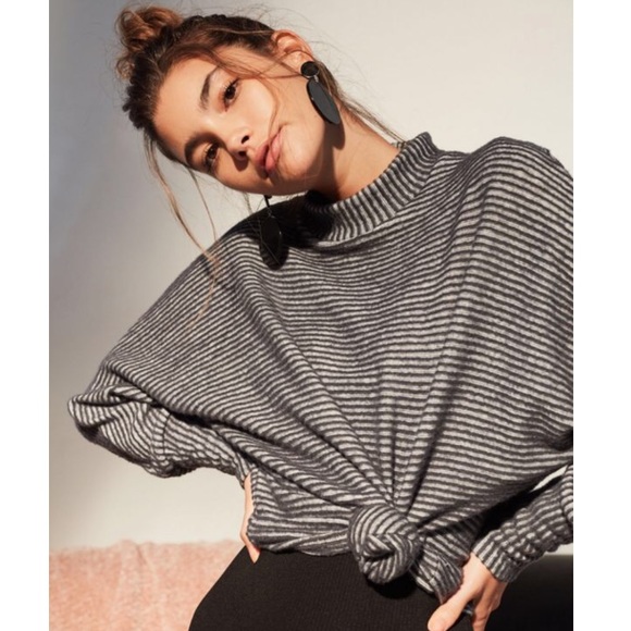 Urban Outfitters Sweaters - Mock neck stripped sweater 🖤